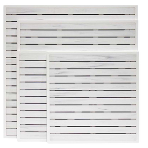 24″ x 24" Sq Everrawood Table Top w/Aluminum Frame W/UH