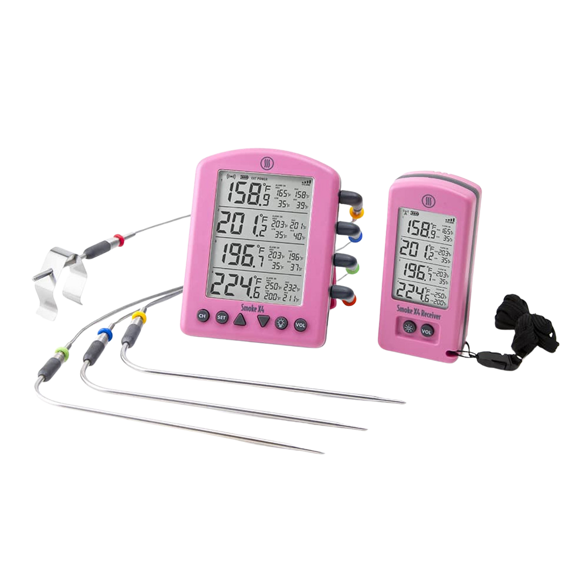 ThermoWorks Smoke X4® Long-Range Remote BBQ Alarm Thermometer