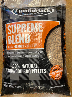 Lumberjack Supreme Blend BBQ Pellets