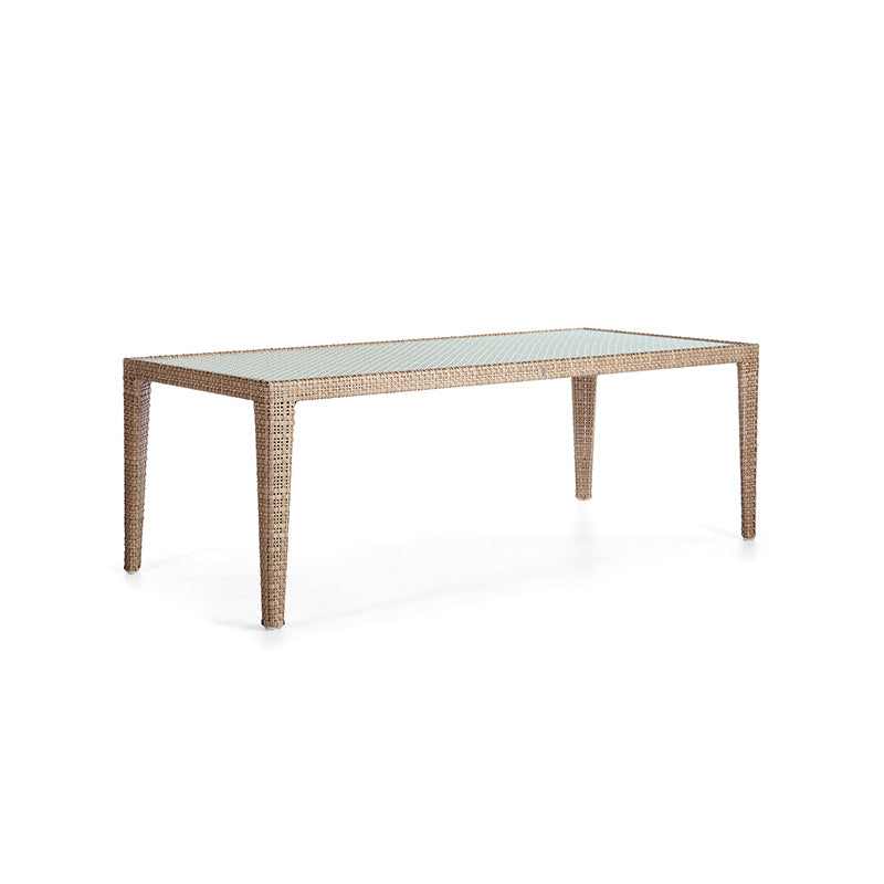 Ratana Palm Harbor 71 x 38 Rectangular Dining Table with Glass