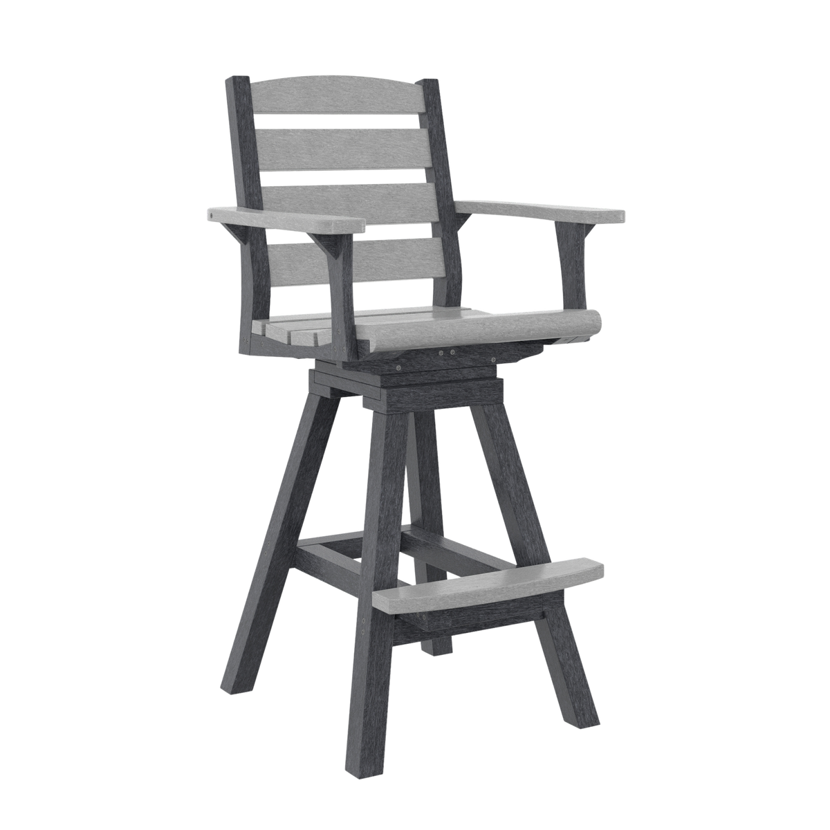 C312 Napa Swivel Pub Arm Chair