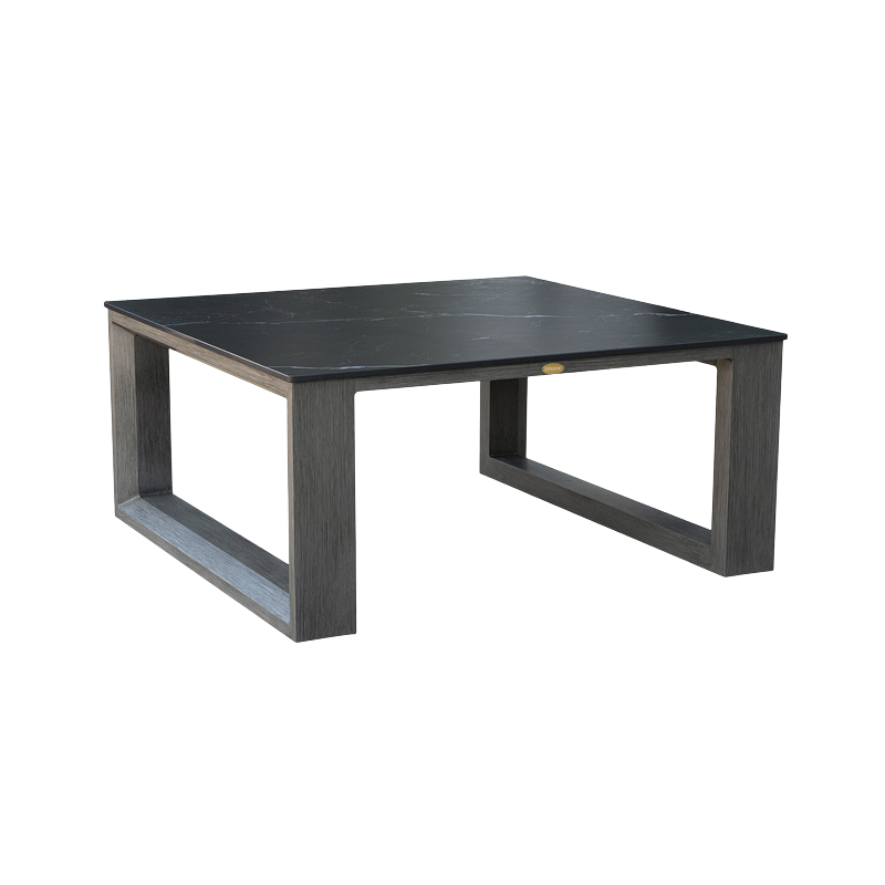 Element 5.0 40" Square Sintered Stone Coffee Table