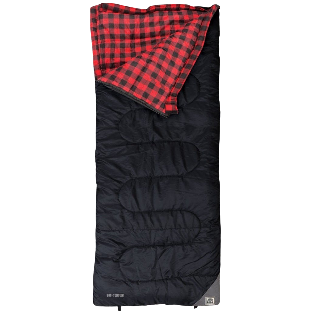 Tonguin Sleeping Bag - Black/Red