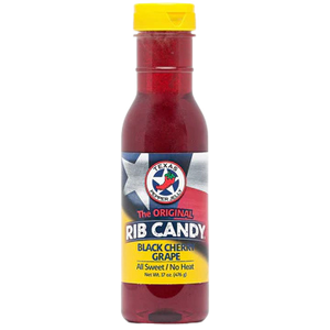 Black Cherry Grape Rib Candy All Sweet No Heat