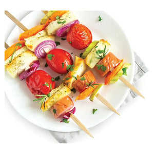 12" Flat Bamboo Skewers – Pack of 25