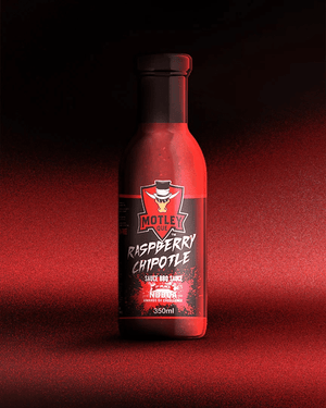 Motley Que Raspberry Chipotle BBQ Sauce