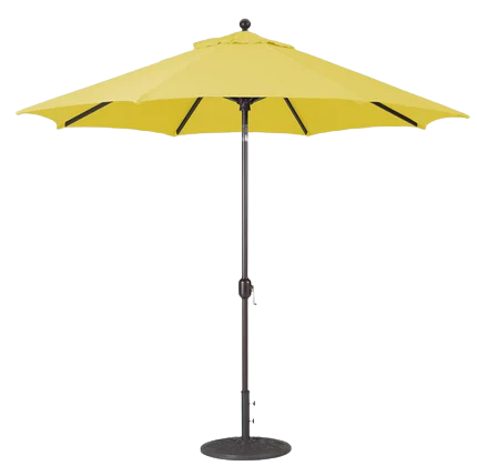 737 9' Auto-Tilt Market Galtech Umbrella