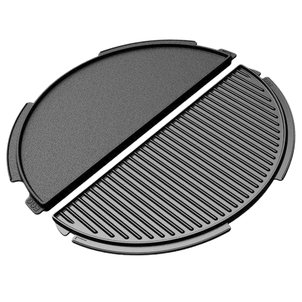 Half Moon Cast Iron Dual Side Plancha Griddle