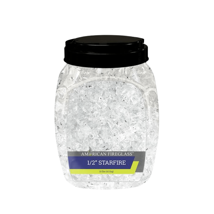 1/2" Reflective Fire Glass 10 lbs