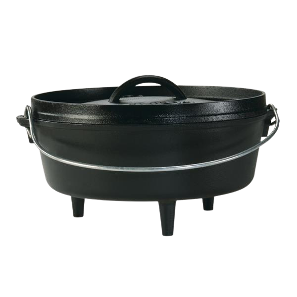 Lodge Cast Iron 4 qt. Camp Dutch Oven
