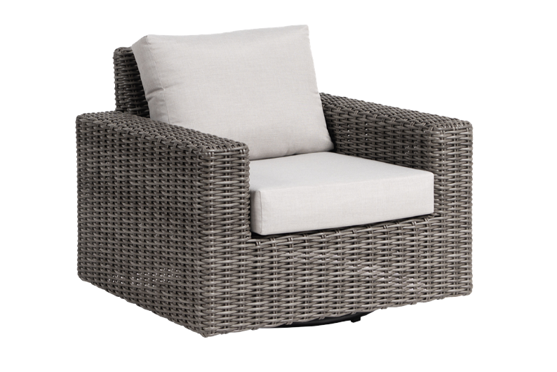 Mission Hill Swivel Gliding Club Chair
