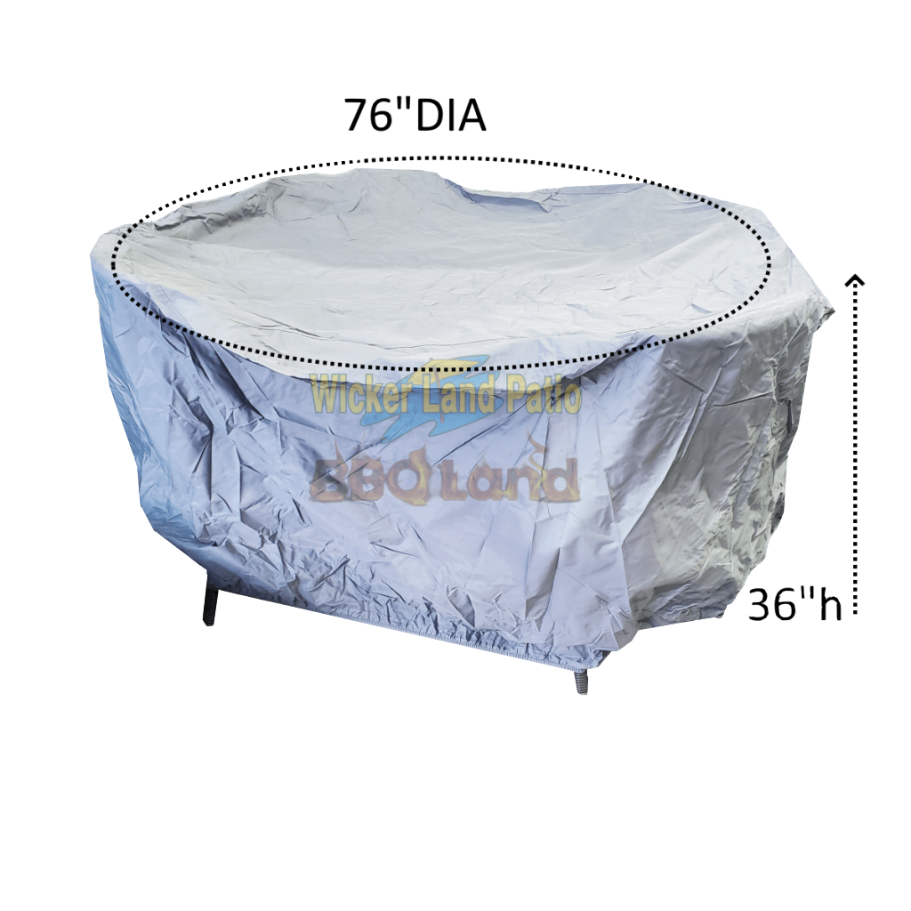 Dining Cover, 95"W x 95"D x 36"H