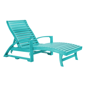St. Tropez Chaise Lounge w/Wheels