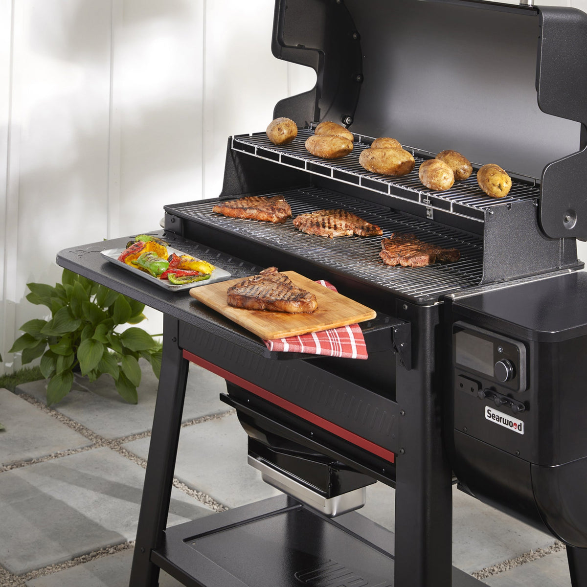 Weber Searwood XL 600 Pellet Front Shelf