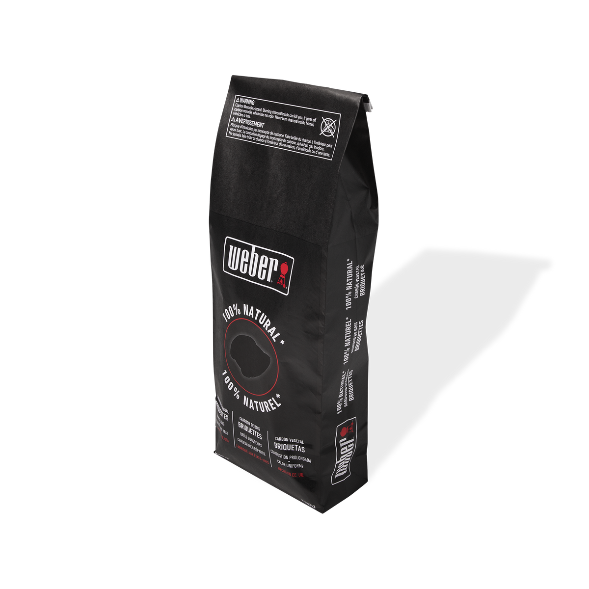 Weber 20lb 100% Natural Hardwood Charcoal Briquettes
