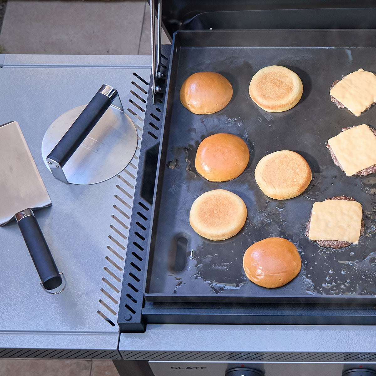 Griddle Smash Burger Press