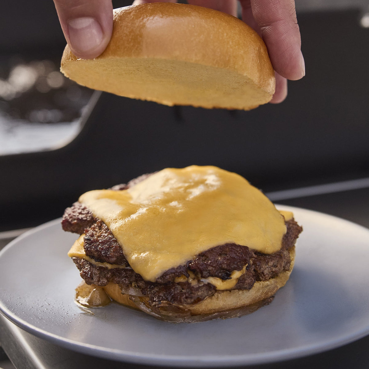 Griddle Smash Burger Press