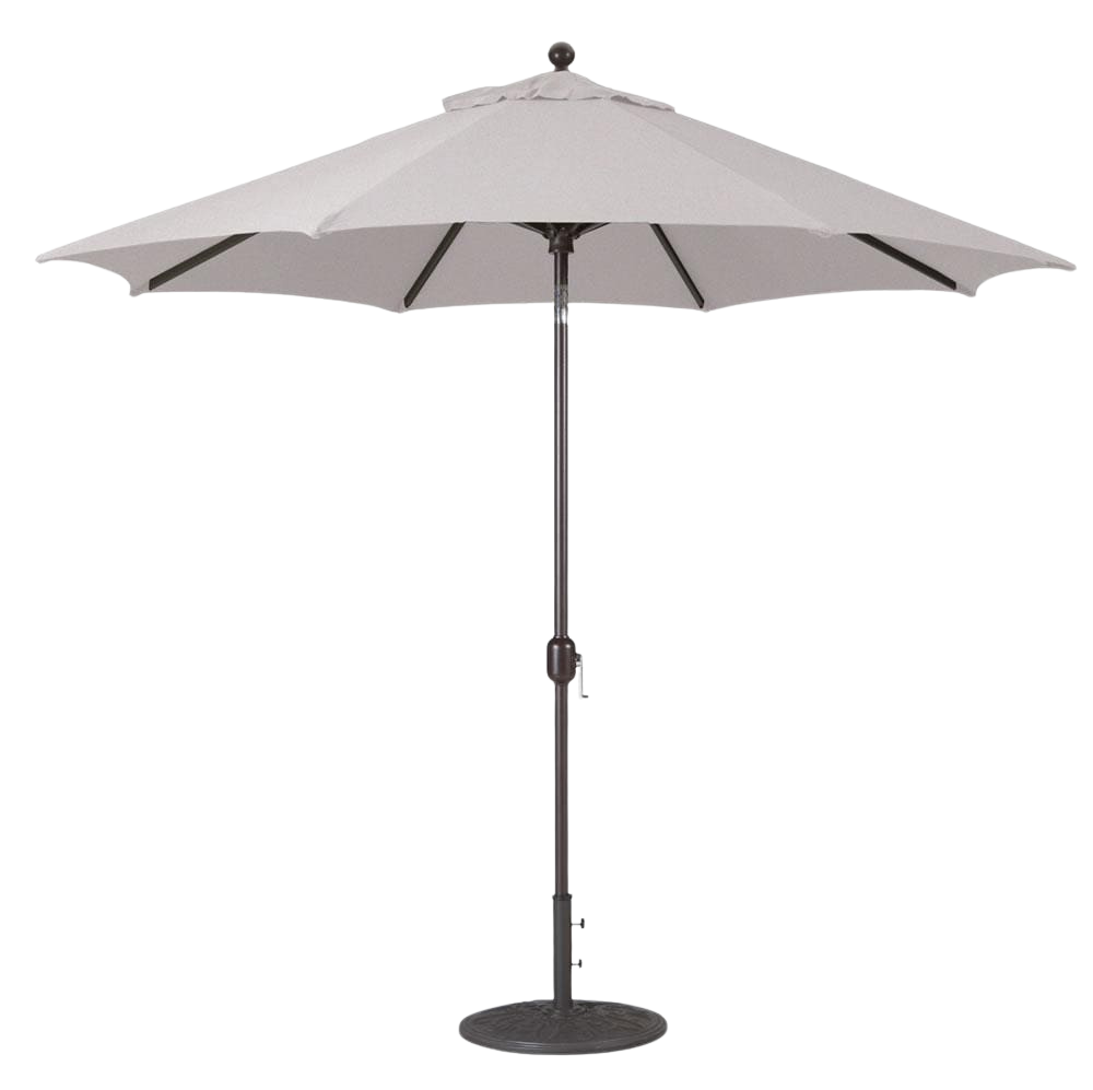 737 9' Auto-Tilt Market Galtech Umbrella