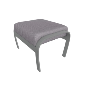 Belle Isle Cushion Ottoman - Graphite PC