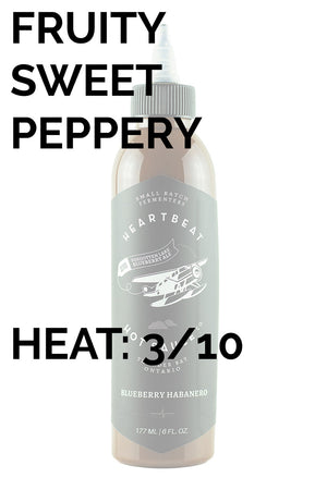 Heartbeat Hot Sauce Blueberry Habanero