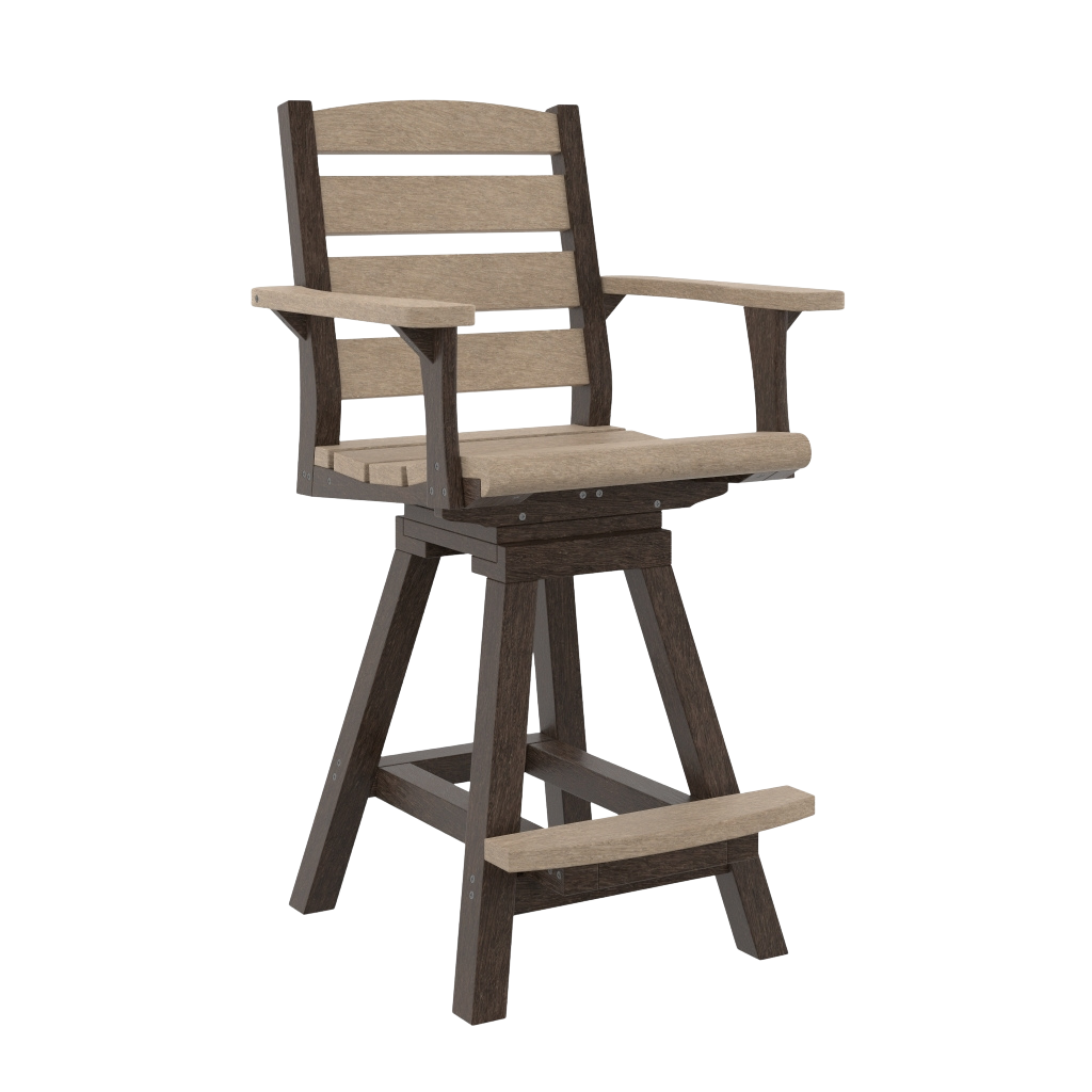 C312C Napa Swivel Counter Arm Chair