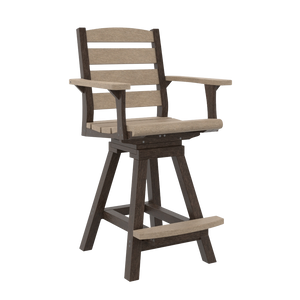 C312C Napa Swivel Counter Arm Chair