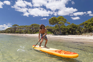 Aqua Marina Fusion 10'10" All-Around Inflatable Paddle Board - Paddle, Pump & Leash Included
