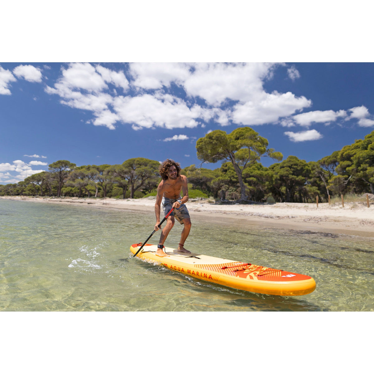 Aqua Marina Fusion 10'10" All-Around Inflatable Paddle Board - Paddle, Pump & Leash Included