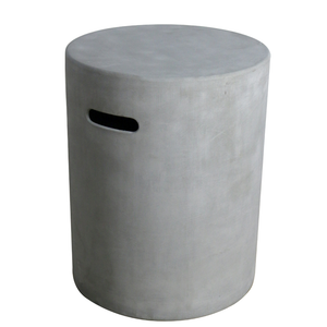 Round Tank Cover - Grey - Smooth Finish