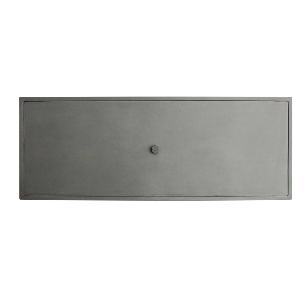 Rectangular Fire Pit Burner Lid