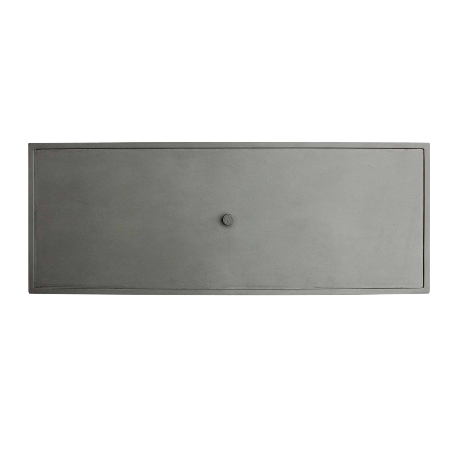 Fire Line Lid Rectangular Fire Pit Burner Lid - Wicker Land Patio