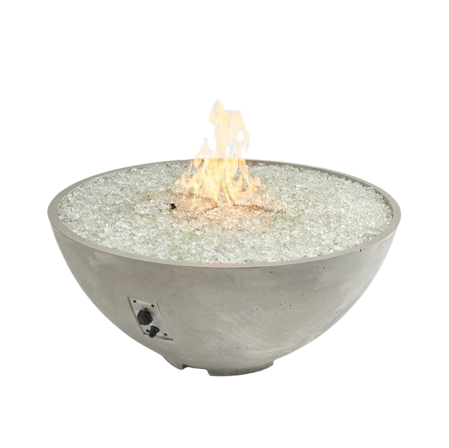 Cove Edge Round Gas Fire Pit Bowl 42"