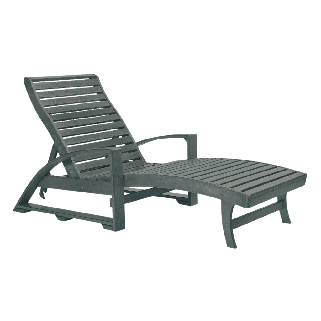 St. Tropez Chaise Lounge w/Wheels