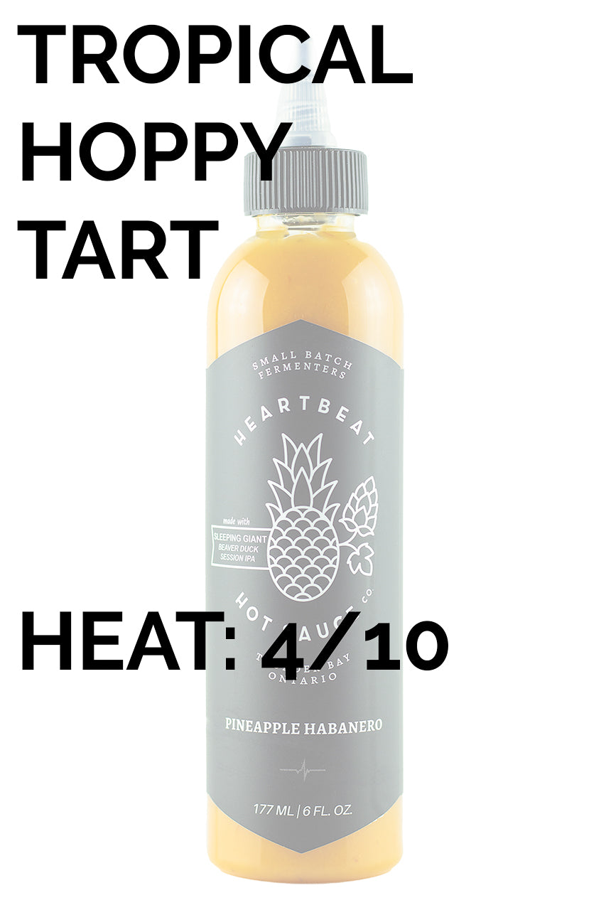 Heartbeat Hot Sauce Pineapple Habanero