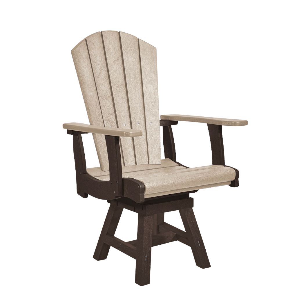 C15 Addy Swivel Dining Arm Chair