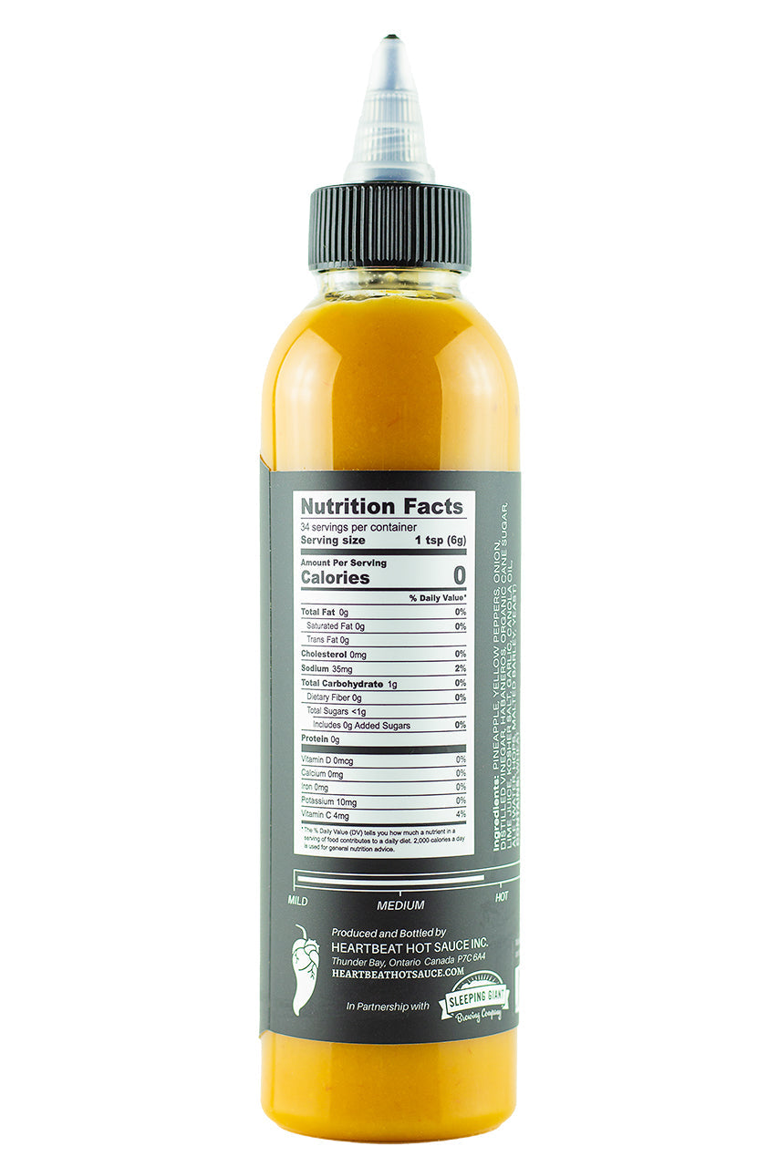 Heartbeat Hot Sauce Pineapple Habanero
