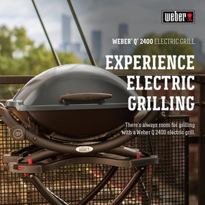 Weber Q 2400 Electric Grill Dark Grey