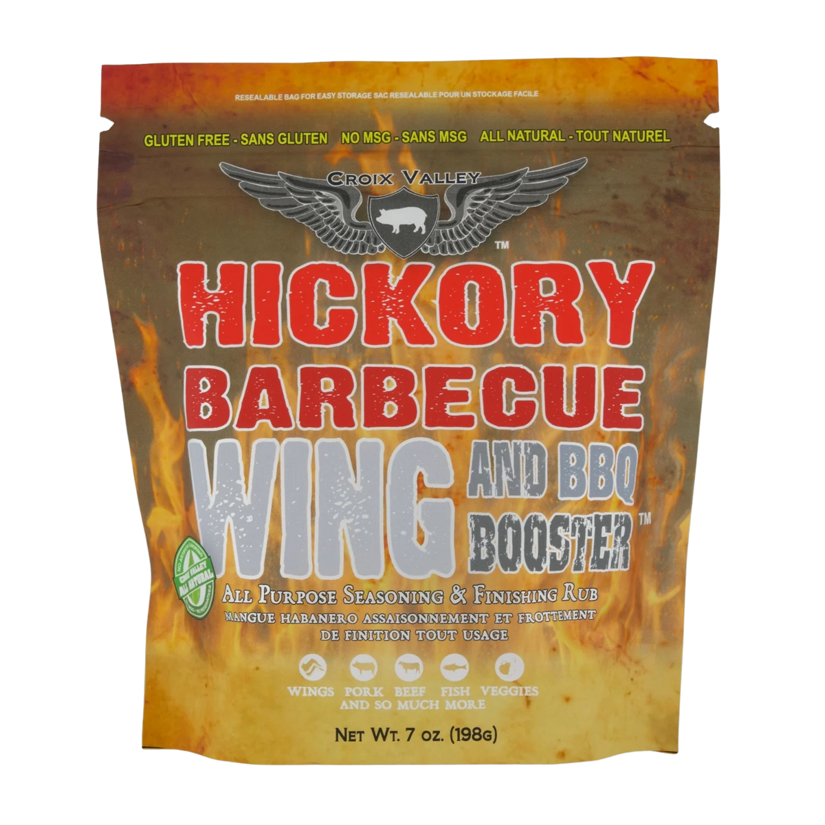 Croix Valley Hickory Barbecue Wing and BBQ Booster