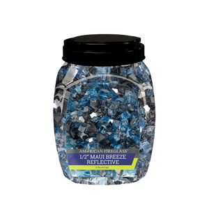 1/2" Reflective Fire Glass 10 lbs