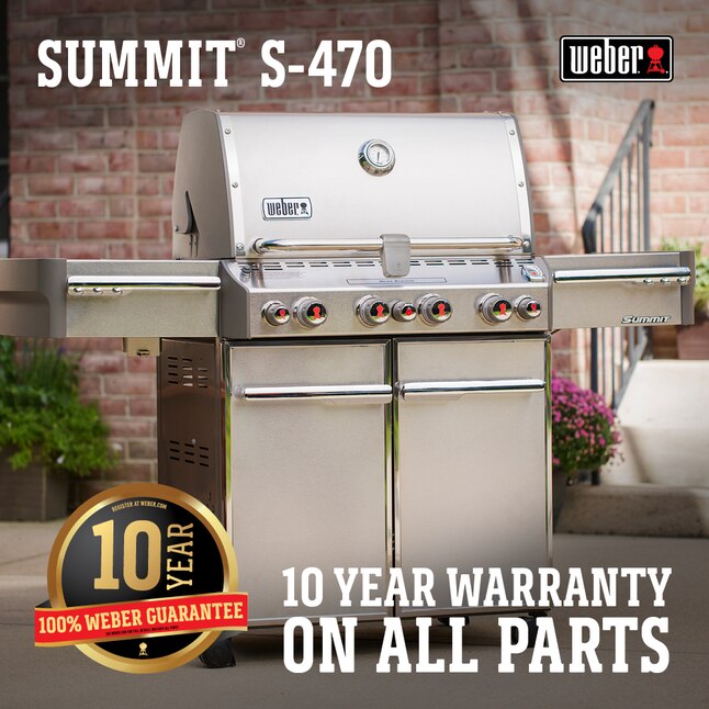 Weber Summit S-470 Gas Grill (Natural Gas)