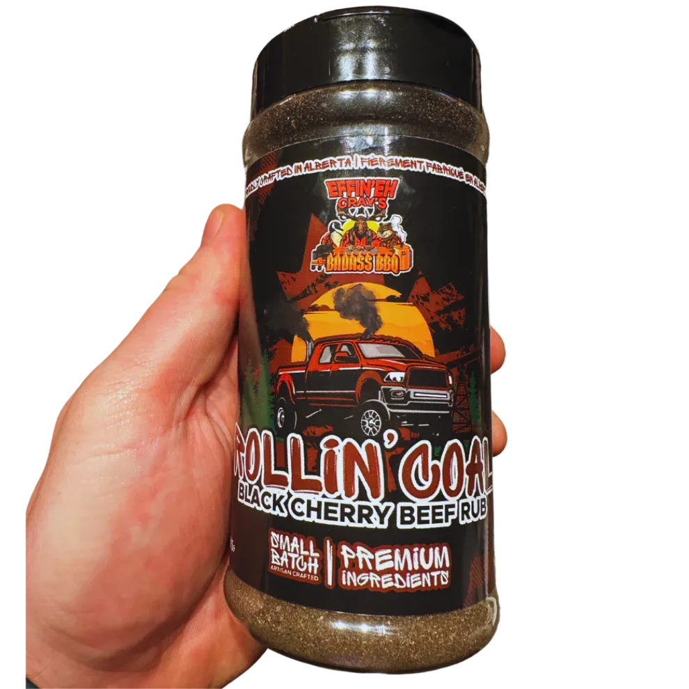 Effin' Eh Gray's Rollin' Coal Black Cherry Beef Rub