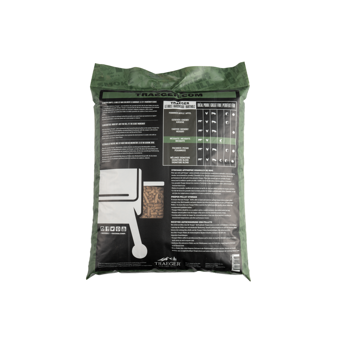 Traeger Mesquite Pellets (20 Lb)