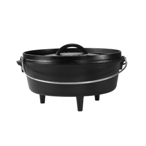 Lodge Chef Logic Cast Iron Deep Camp Dutch Oven 10qt/14"