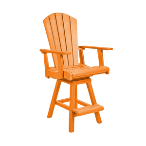 C25C Swivel Counter Arm Chair