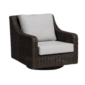Glendale Swivel Gliding Club Chair