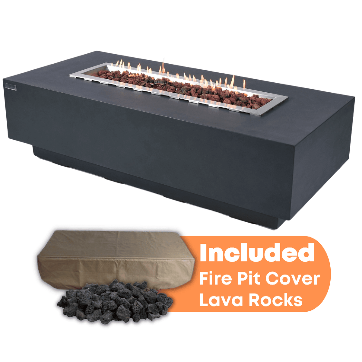 Rectangle Lid for Elementi Granville/Hampton Fire Table