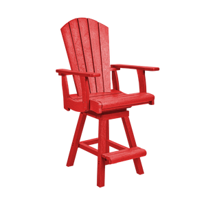 C25C Swivel Counter Arm Chair