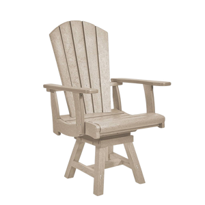C15 Addy Swivel Dining Arm Chair