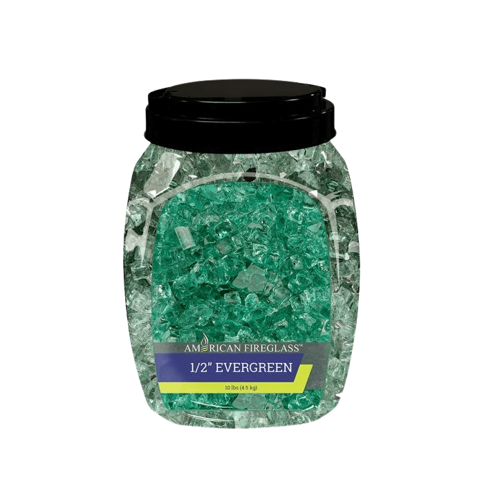 1/2" Reflective Fire Glass 10 lbs