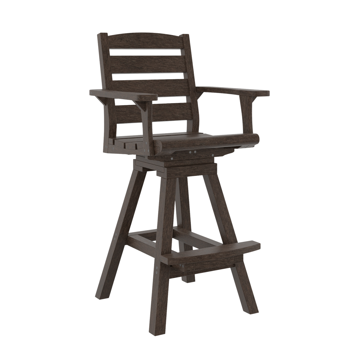 C312 Napa Swivel Pub Arm Chair